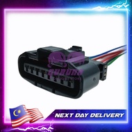 Air Flow Airflow Sensor Socket Connector Proton Wira 1.6 1.8, Satria, Perdana 8 PIN
