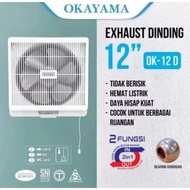 Okayama Ok 12D 12inch Wall Exhaust Fan Okayama 12inch Exhaust Fan OK-12D 12inch
