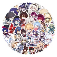 60 ชิ้นเกม Honkai: Star Rail สติกเกอร์ DIY สติกเกอร์ Scrapbooking โทรศัพท์สเก็ตบอร์ดสติ๊กเกอร์กันน้ํ