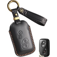 Key Fob Cover for Lexus Leather Key Case Keychain for Lexus RX350 GX460 CT200H IS350 IS250 LS460 GS3