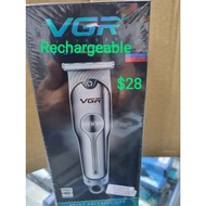 VGR RECHARGEABLE  HAIR TRIMMER