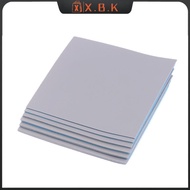 X.B.K 17W/MK GPU CPU Heatsink Cooling Conductive Silicone Pad 100x100mm 0.5/1/1.5/2/2.5/3mm Thiness 