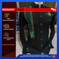 Jasko Jas Koko Batik Jasco Pria Bordir Modern Motif Sorban Lambang NU Baju Cowok Dewasa