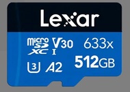 LEXAR MICROSD 633X 512GB LSDMI512BB633A