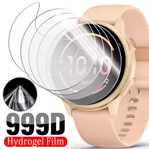 Soft Screen Protector for Garmin Vivoactive 6 5 Smartwatch Anti-scratch Hydrogel TPU Film for Garmin