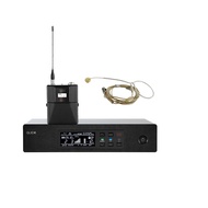 กระเป๋าเข็มขัดสูทไมโครโฟนไร้สายมืออาชีพ qlxd4/qlxd1 พร้อมไมโครโฟนคุณภาพสูงแบบหนีบเสื้อติดศีรษะ เหมาะ