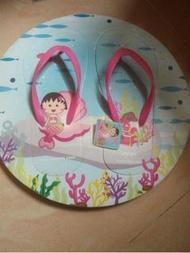 小丸子沙灘拖鞋