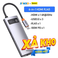 Hub chia cổng Baseus cổng Type C sang HDMI USB 3.0 dành choPro Air Surface Pro 7
