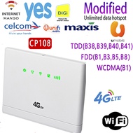 [Modified] 4G/LTE Router Gateway 4G 3G Broadband Mobile Hotspots unlimited Modem Portable Wifi Router Sim Antennas WAN/LAN Port