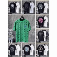 2KK9 Chrome Hearts 25 Summer New Style Casual Loose Short Sleeve Collection Men Women Same Style Rea