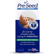 Pre-Seed Lubricant Multi-use Fertility Friendly Lubricant, 40-gram tube with 9 applicators
