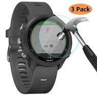 3 Pack Garmin Forerunner 245/245 Music Screen Protector, Tempered Glass Screen Protector for Garmin 