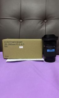 剛剛12月買 全新一樣 香港行貨三年保養 全套有盒 有保養 2028-10 Sigma Contemporary 20-200 20-200mm DG Sony E Mount 最新款