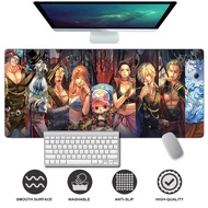 One Piece gaming personalised mat mousepad large desk cute mouse pad