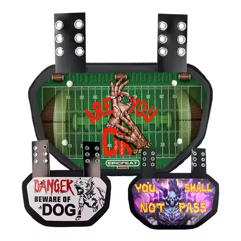 Backplate Factory Football Back Plate Rugby Defective Rear Protector Lower Back Pad for Football Pla