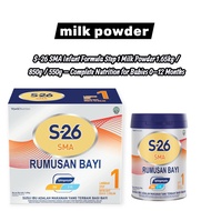 S-26 SMA Infant Formula Step 1 Milk Powder 1.65kg / 850g / 550g – Complete Nutrition for Babies 0–12