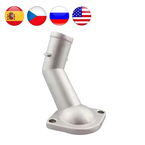 06A121121C Engine Cooling Radiator Coolant Hose Connector Outlet Pipe fit for VW Volkswagen Golf Jet