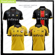 New ONIC ESPORT 2025 And FNATIC JERSEY FREE NICKNAME