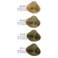 Ash Blonde Hair Color Dye Cream 奶茶色 latte colours (90g) [warna teh susu] hair dye