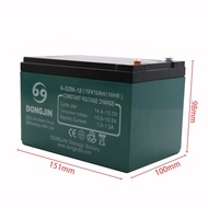 6-DZM-12 12V 12Ah Sealed Lead Acid Battery With Nut &amp; Bolt Terminal For Scooter