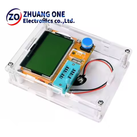 LCR-T4 Mega328 M328 Diode Triode Capacitance ESR Meter MOS PNP Transistor Tester LCD Display Transis