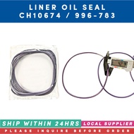 CH10674 996-783 LINER OIL SEAL (6 PCS/SET) PERKINS/FG-WILSON ENGINES 2000 2306 2506 2806 3000