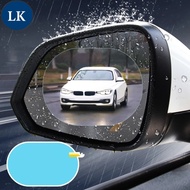 LK 2Pcs Car Rainproof Film Car Side Window Car Rearview Mirror Protection Rain proof Anti fog Waterp
