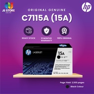 [ 100% ORIGINAL ] HP 15A C7115A 7115A Black LaserJet Toner Cartridge C7115