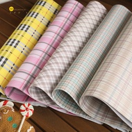 Art Grid Wrapping Paper Grid Gift Gift Ring Creative Material Paper Paper (Shipping Insurance)