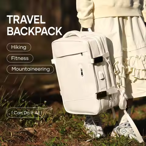 Travel Laptop Backpack, Extra Large 25-40L Expandable Carry On Backpack for Women Men, Water Resista