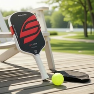 16mm Carbon Fiber Extended Pickleball Paddle for Enhanced Spin & Precise Shots 16mm Gentian Karbon P