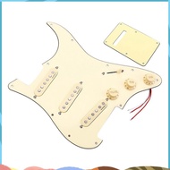 Loaded Prewired SSS Alnico 5 Alnico V HOT Pickups Pickguard Set for  Guitar