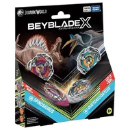 [พร้อมส่ง] Takara Tomy Beyblade X BX-00 Spinosaurus 3-85A  & Quetzalcoatlatlas 4-55D Lot.Asia