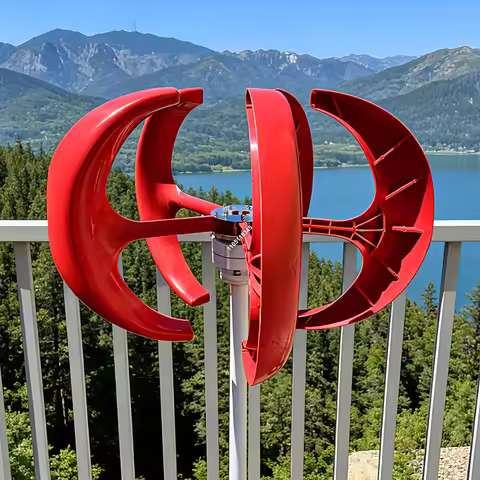 5KW 6KW 8KW 10KW 12V 24V 48V Vertical Spiral Wind Turbine High Efficiency Windmill Hybrid Solar Syst