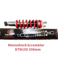 Tokahi Monoshock Scrambler - DTM150 DTM 330mm KLX150 KLX 435mm