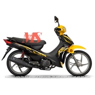 SM SPORT 110E (N2) COVER SET WITH STICKER ORIGINAL KILANG