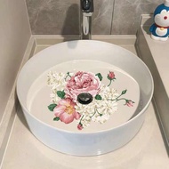 wallpaper waterproof room decoration Sink Stickers Decorative Toilet Toilet Tile Wallpaper Waterproo