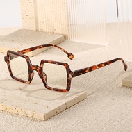 HS2167 1pc Full-Rim Squared Frame Good Quality Presbyopia Fashion Unisex Men Women Corrective Eyegla
