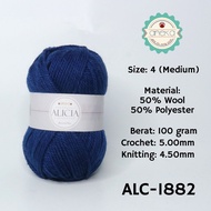 ANEKA - Alicia Wool Knitting Yarn / Crochet Knitting Yarn - 1882