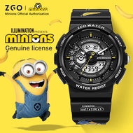 ZGO Minions Joint Watch For Men's Junior High School Students - White 8577