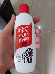 Deet Flea Away Dog Shampoo 120ml (Anti Flea / Kuto /Lice / Pulgas / Garapata)