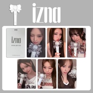 6pcs izna LIGHT STICK Not Just Pretty Photocards BEEP SIGN N/a Who Dat Girl TIMEBOMB Lomo Cards MAI 