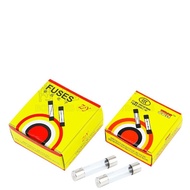 5 * 20 6 * 30 Glass Fuse/Fuse 250V 1A/2A/3A/4A/5A/10A/0.1A-25A 0.25A 0.25A 0.3A 0.5A 1.5A 12A 15A 25