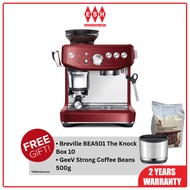 Breville BES876RVC (Red Velvet) The Barista Express Impress Espresso Coffee Machine | ESH