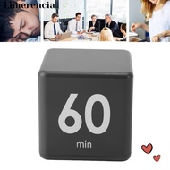 LIMERENCIA Flip Timer, ABS Black Red Countdown Timer, Portable Gravity Sensing 15 20 30 60 Minute Pr