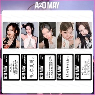 HK2 5PCS/Set A2O MAY QUCHANG LOMO Card 1ST EP PAPARAZZI ARRIVE Postcards Collection Stars Peripheral