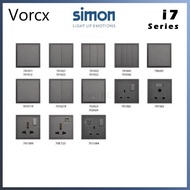 Simon I7 Series Switch (Graphite Black)