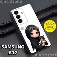 HP (KS24) Rubber Softcase for SAMSUNG A17hp/ Hijab Motif/casing SAMSUNG A17/case SAMSUNG A17 2025/si