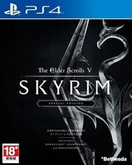 【二手遊戲】PS4 上古卷軸 5 無界天際 特別版 THE ELDER SCROLLS V 中文版【台中恐龍電玩】