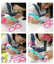 3D PLA Printing Doodle Arts Craft Drawing USB Pen Set LCD V2 Education RBT Starter Kit